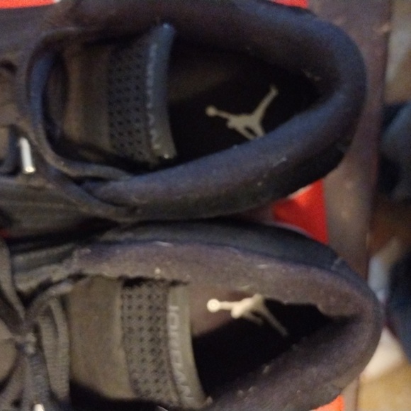Jordan 14 retro black white size 8.5 - Picture 8 of 10